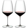 Riedel Rode Wijnglazen Veloce - Cabernet Sauvignon / Merlot - 2 stuks