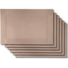 Jay Hill Placemats - Copper - 45 x 31 cm - 6 Stuks