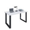 Lona Bureau 110x80 cm U-frame wit/zwart.