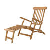 AXI Costa ligstoel van Teak Hout Lounger Deckchair / Tuinligstoel verstelbaar in 4 standen