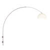 Steinhauer Sparkled Light wandlamp staal met witte kunststof bol