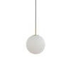 Light and Living hanglamp - brons - glas - 2963026