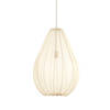 Light and Living hanglamp - wit - textiel - 2977127