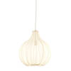 Light and Living hanglamp - wit - textiel - 2976827