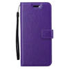 Basey Samsung Galaxy S24 Ultra Hoesje Book Case Kunstleer Cover Hoes - Paars