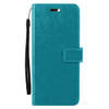 Basey Samsung Galaxy S24 Plus Hoesje Book Case Kunstleer Cover Hoes - Turquoise