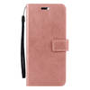 Basey Samsung Galaxy S24 Ultra Hoesje Book Case Kunstleer Cover Hoes - Rose Goud