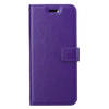 Basey Samsung Galaxy M22 Hoesje Book Case Kunstleer Cover Hoes - Paars