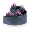 Kunststof Plantenbak Rond 54x45x34cm - Antraciet