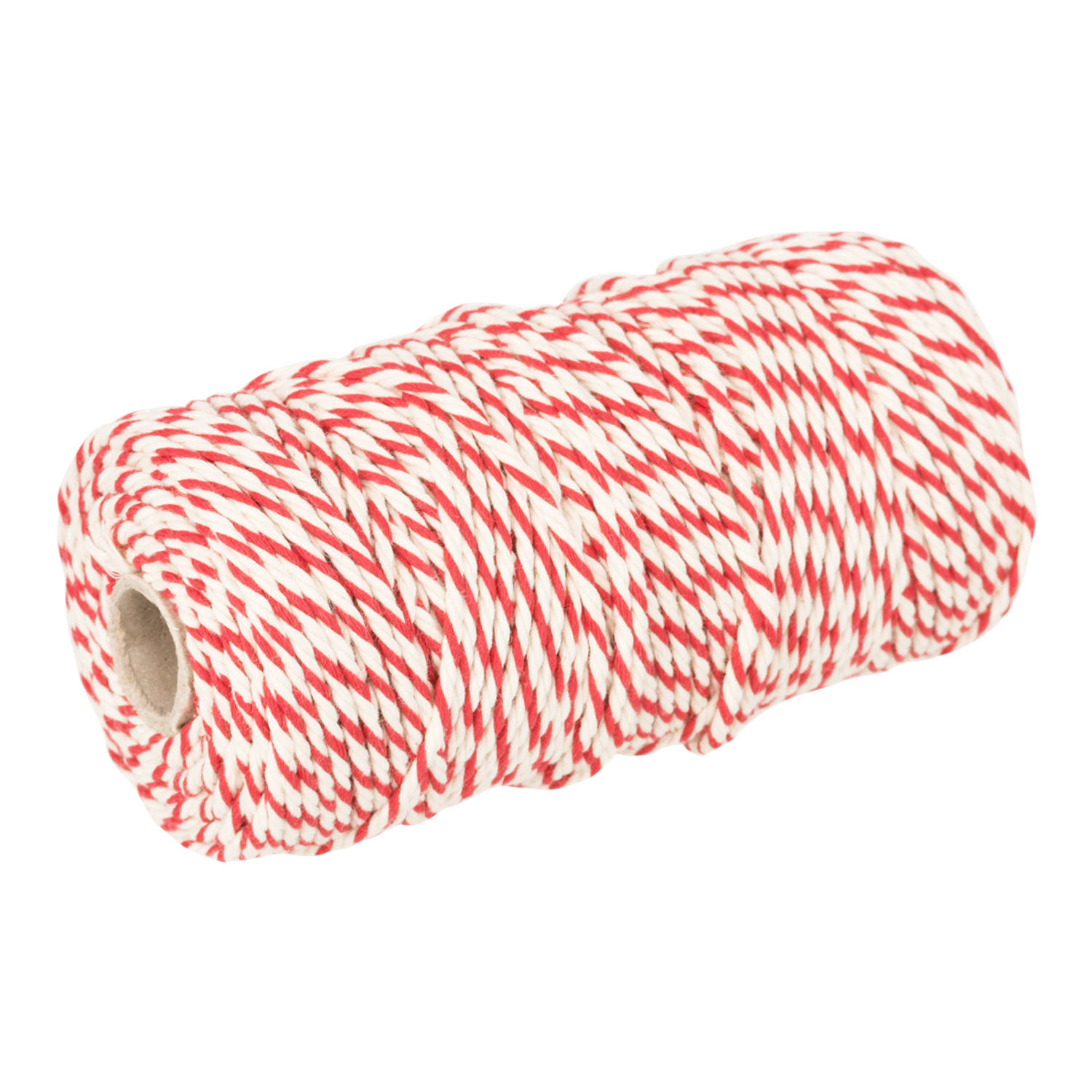 CasaLupo Rolladetouw Wit / Rood 80 meter