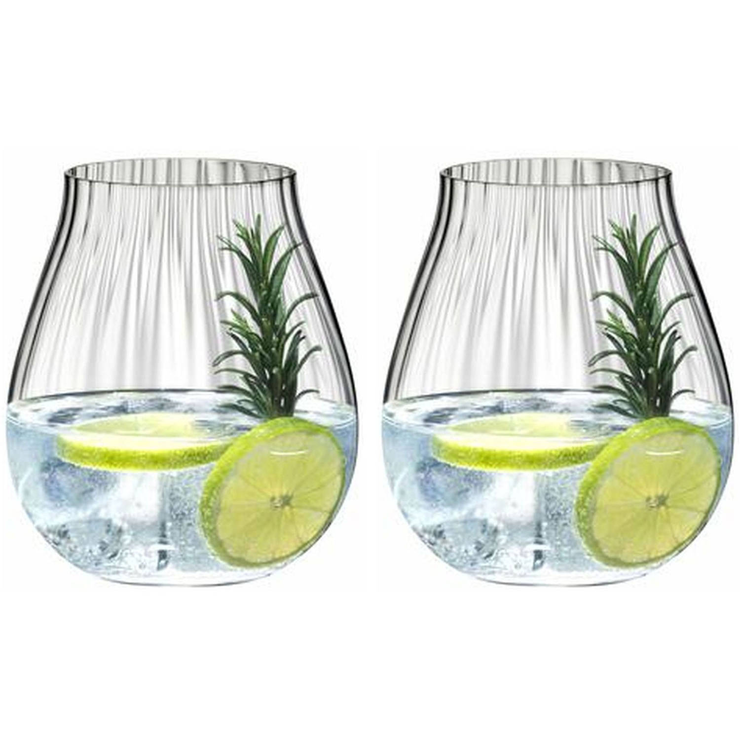 riedel - OPTIC "O" ALL PURPOSE GLASS set of 2 glasses