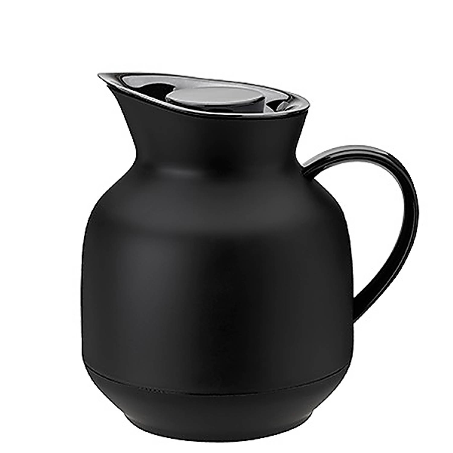 Stelton Thermoskan voor thee Amphora Soft Zwart 1 Liter