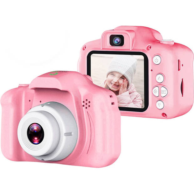 AyeKids Kindercamera 2 in 1 - Voor & Achter Camera - Incl. 32GB SD - Fototoestel voor Kinderen