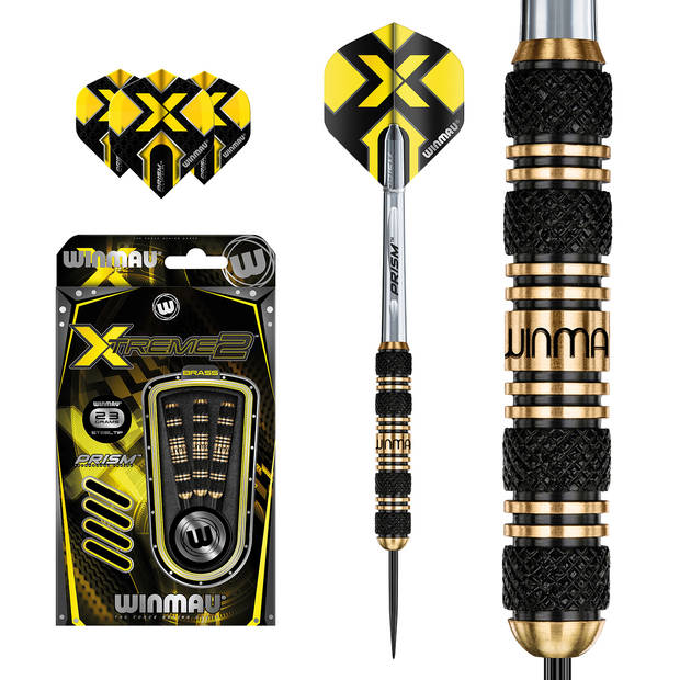 Winmau Xtreme2 brass steeltip dartpijlen