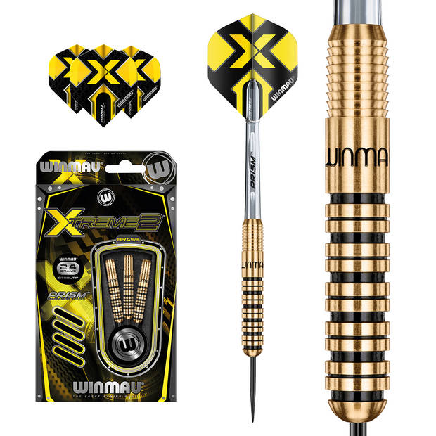 Winmau Xtreme2 brass steeltip dartpijlen