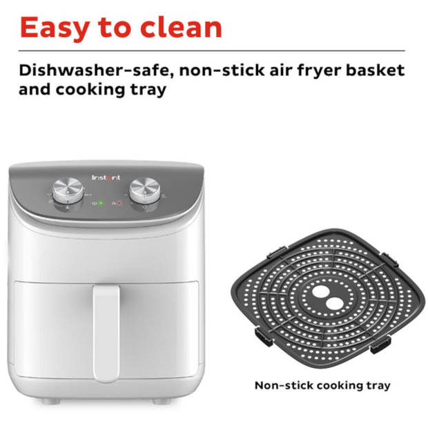 Instant Air Fryer 3,8L (wit)