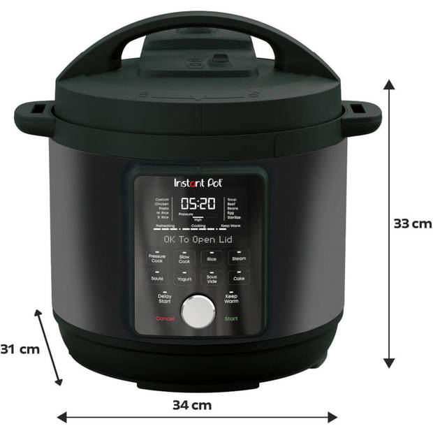 Instant Pot Duo Plus 5,7L WhisperQuiet multicooker