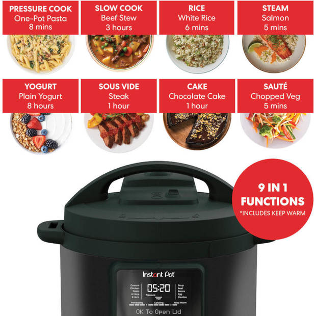 Instant Pot Duo Plus 5,7L WhisperQuiet multicooker