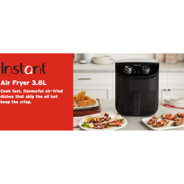 Instant Air Fryer 3,8L (zwart)