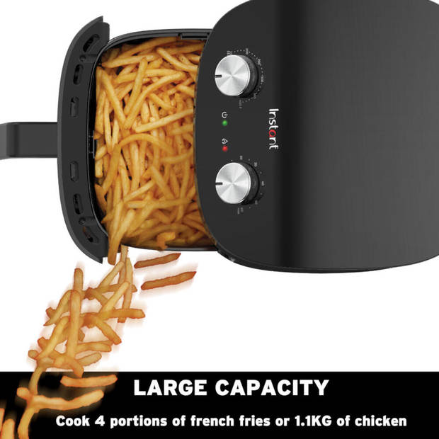 Instant Air Fryer 3,8L (zwart)