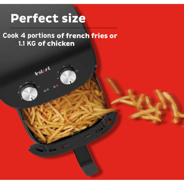 Instant Air Fryer 3,8L (zwart)