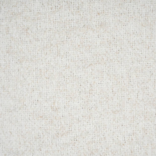 Giga Meubel - Poef Rond - Beige Bouclé - 45x45x45cm - Avia