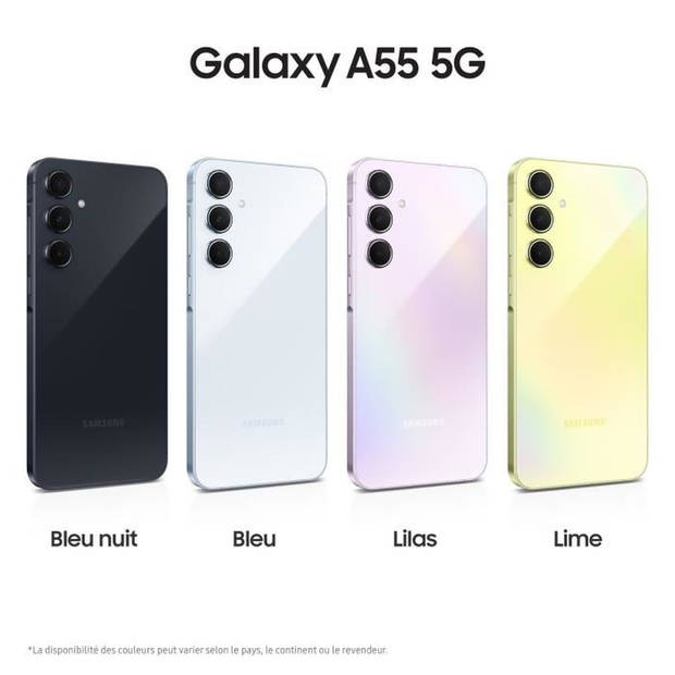 Samsung Galaxy A55 5G - 128GB - Awesome Lilac