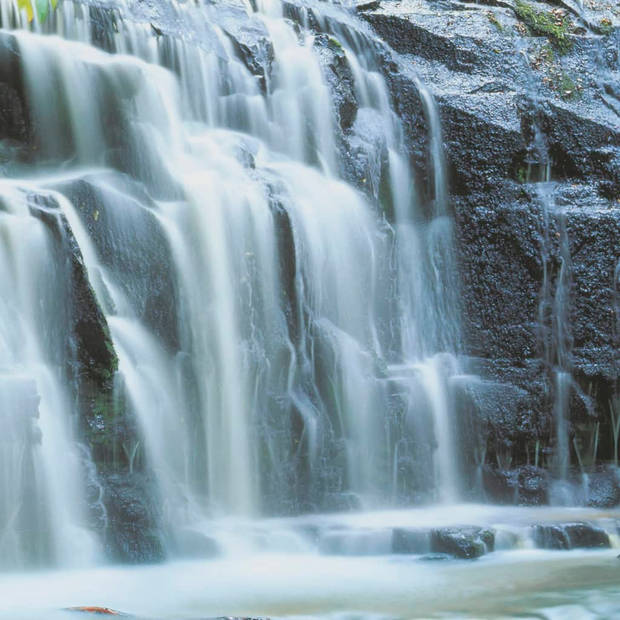 Fotobehang - Pura Kaunui Falls 368x254cm - Papierbehang