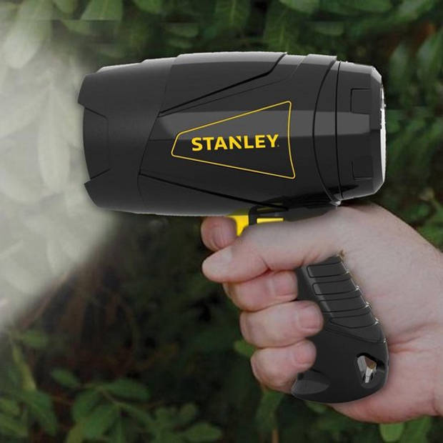 Stanley LED Zaklamp - 300 Lumen - +4 AAA-Batterijen - Werktijd 13 Uur - Rubber Anti-Slip Handvat