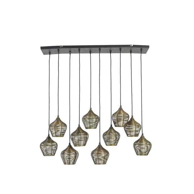 Light and Living hanglamp - goud - metaal - 2956918