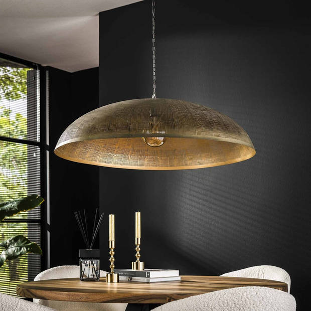 Giga Meubel - Hanglamp Metaal Brons - 92x92x150cm - 6kg