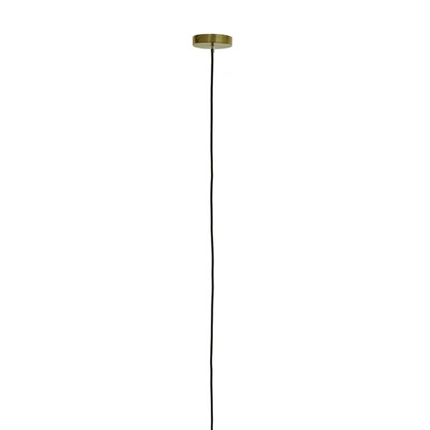Light and Living hanglamp - brons - glas - 2958765
