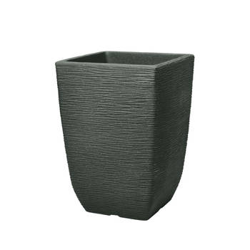 Keter Cotswold Plantenbak Hoog Vierkant - 36L - 33x33x48cm - Groen