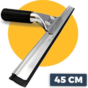 Raamtrekker Professioneel - 45 cm - Pasper - raamwisser - raamtrekkers zwart - verstelbaar - voor multifunctioneel gebru
