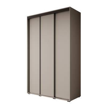 Meubella Kledingkast Delos 1 - Beige - 150 cm