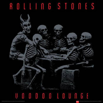 Kunstdruk The Rolling Stones Voodoo Lounge 30x30cm