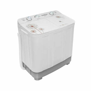 Manta WH367 XL wasmachine met dubbele trommel - 6,5Kg was en 3,5Kg centrifuge capaciteit