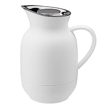 Stelton Thermoskan voor koffie Amphora Soft Wit 1 Liter