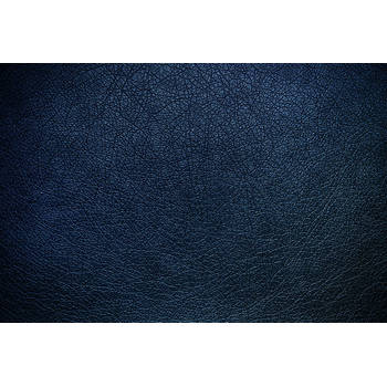 Inductiebeschermer - Blauw Leer 80x52 cm - 80x52 cm