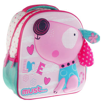 Must Rugzak, hond - 31 x 27 x 10 cm - Polyester
