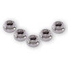 5x Silver Dolomite Ashtrays - Suitable As Cigarette Ashtray - Diameter Of 11cm And Height Of 6cm - Luxury Smoking