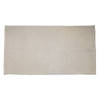 Giga Meubel - Badmat Rechthoek - Beige Katoen - 60x110x1cm - Jovi