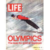 Kunstdruk Time Life Sapporo Olympic Ski Jumper 30x40cm