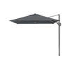 Platinum Voyager Vierkante Zweefparasol T1 2,5x2,5 m. - Antraciet