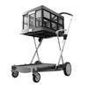 Clax trolley inclusief vouwkrat - Grijs