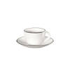 ASA Espresso Kop en Schotel A Table Ligne Noire 70 ml