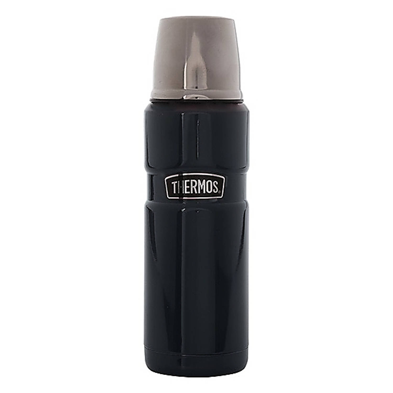 Thermos King thermosfles 0,47 l blauw