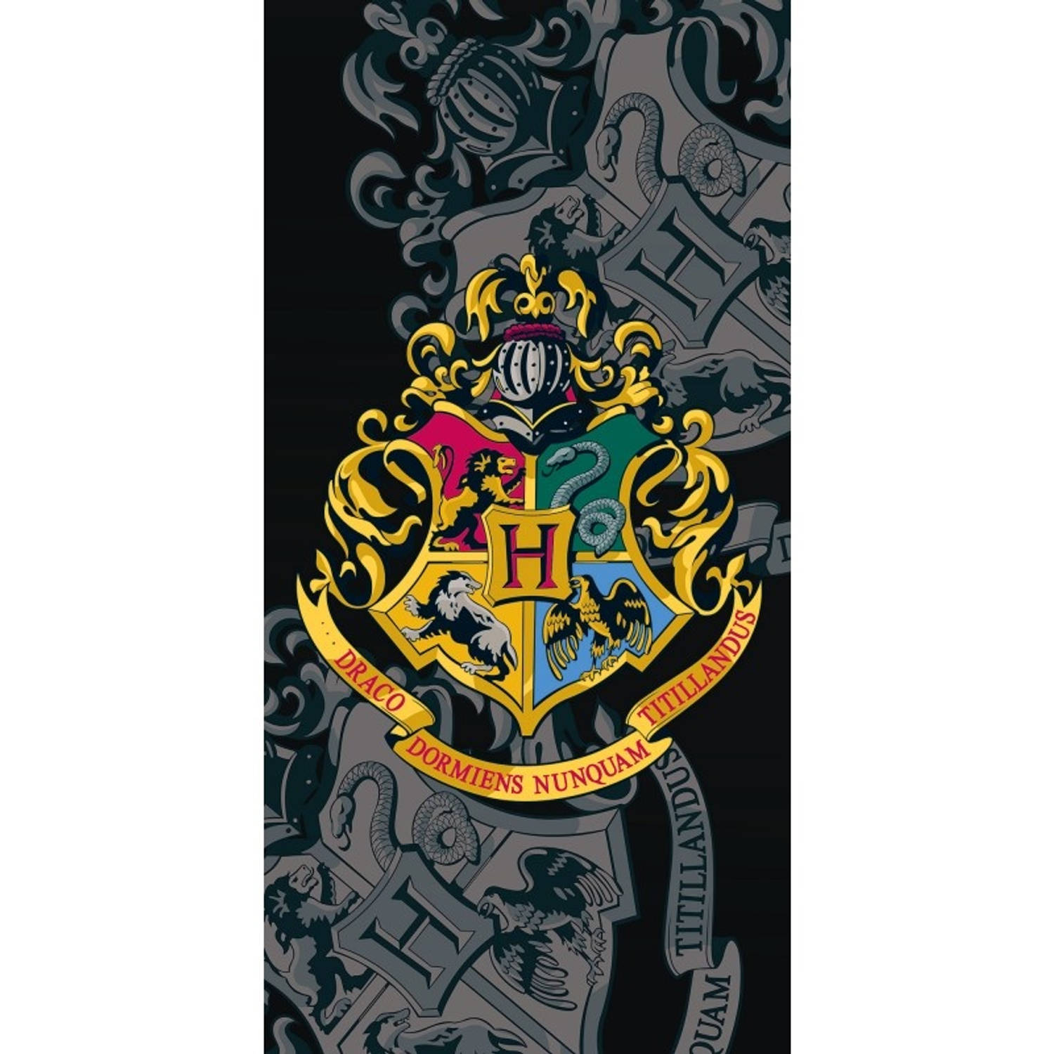 Harry Potter Strandlaken Zweinstein - 70 x 140 cm - Katoen