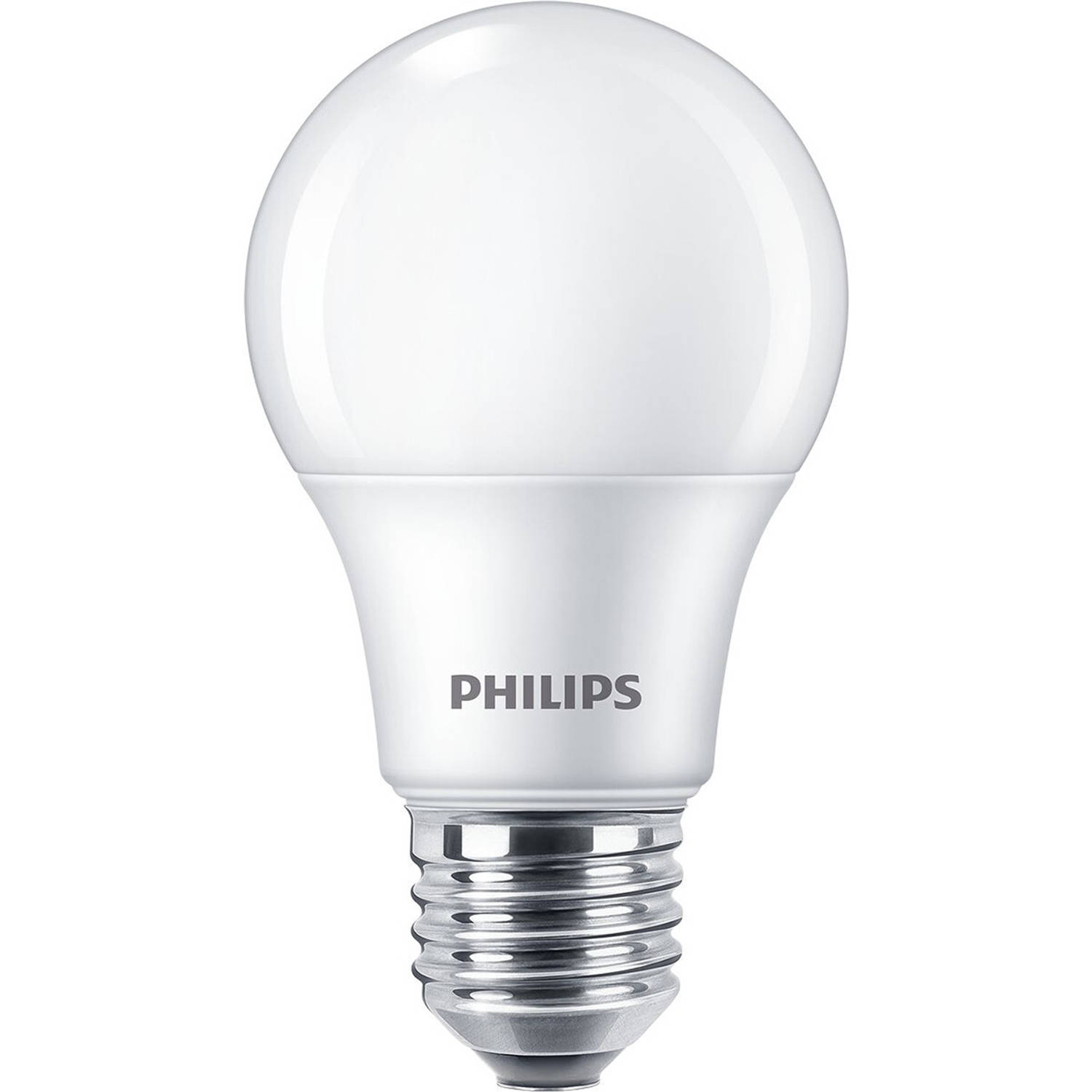 PHILIPS - LED Lamp E27 - Corepro LEDbulb E27 Peer Mat 8W 806lm - 865 Helder/Koud Wit 6500K Vervangt 60W