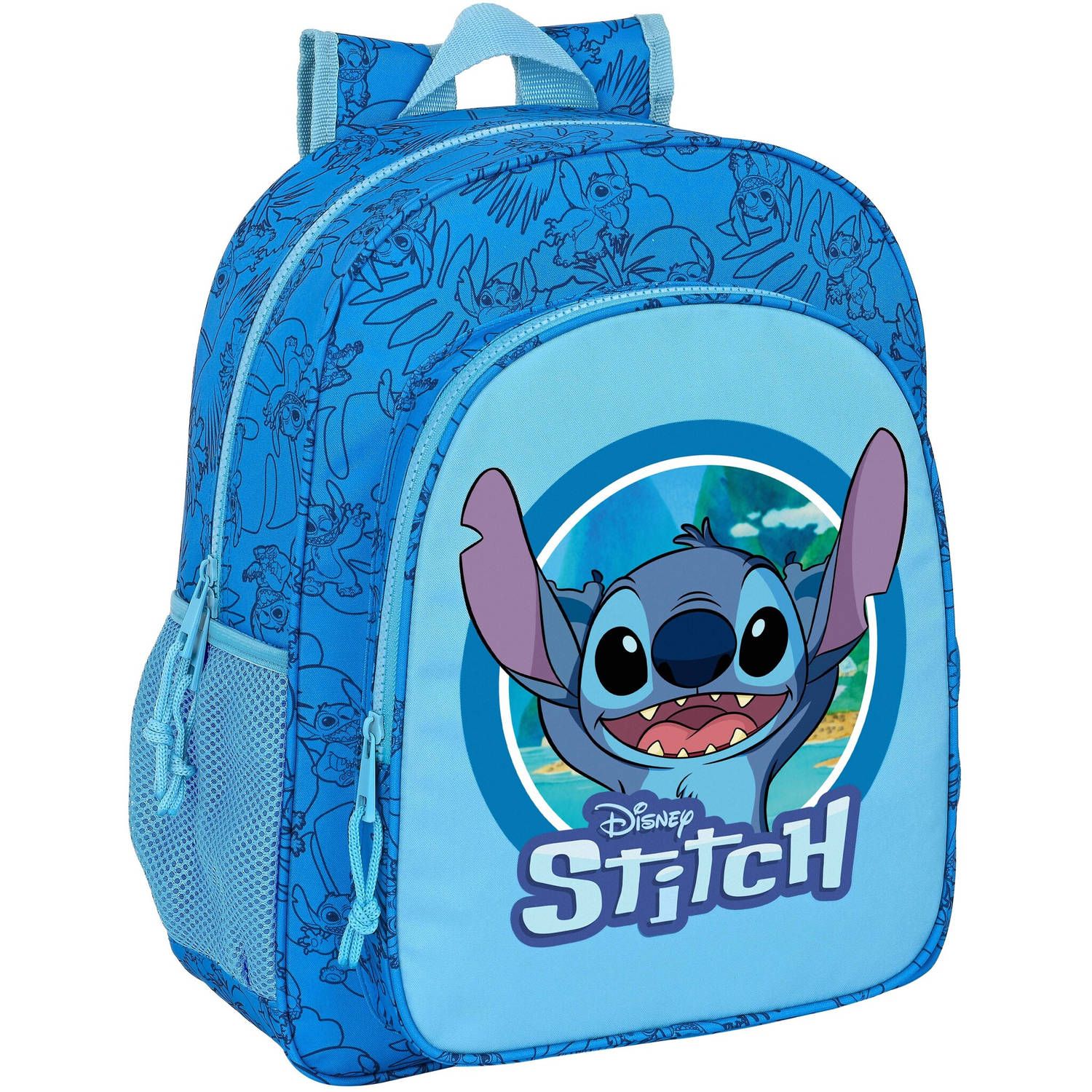 Disney Lilo & Stitch Rugzak, True Blue 38 x 32 x 12 cm Polyester